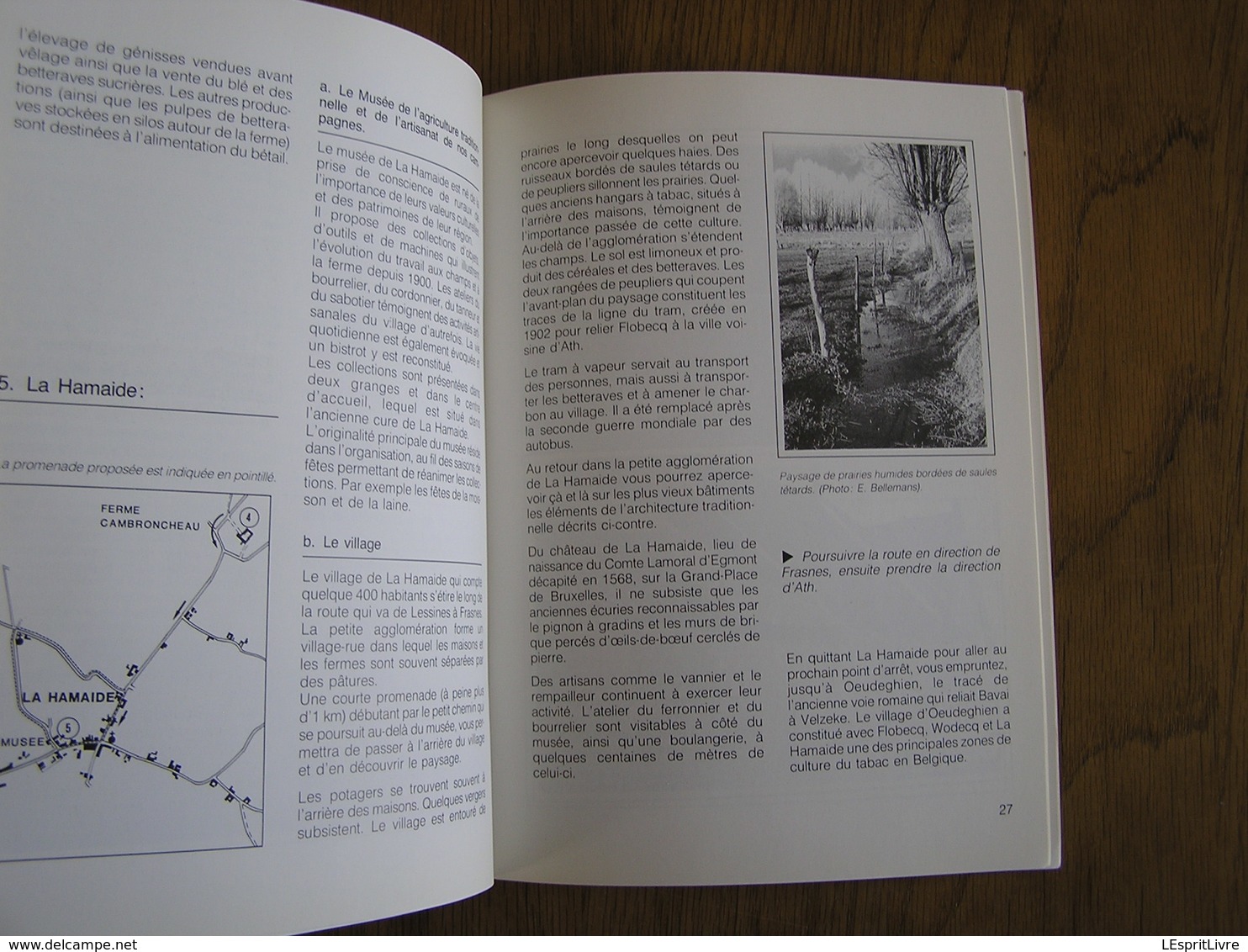 HOMMES ET PAYSAGES N° 2 Itinéraire du Pays des Collines Régionalisme Hainaut Flobecq Ellezelles Tabac Wodecq Agriculture