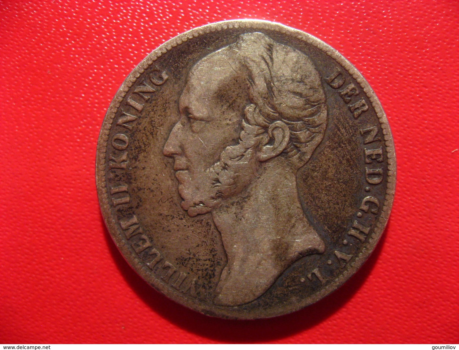 Pays-Bas - Gulden 1846 Willem II - Différent Fleur De Lys 2295 - 1840-1849: Willem II