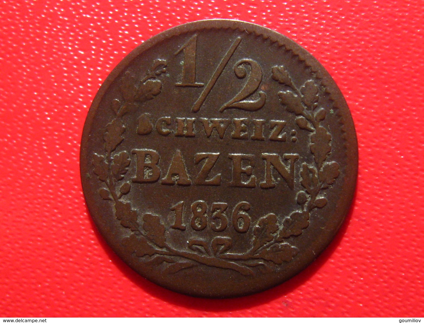 Suisse - Graubunden - 1/2 Batzen 1836 2302 - Autres & Non Classés