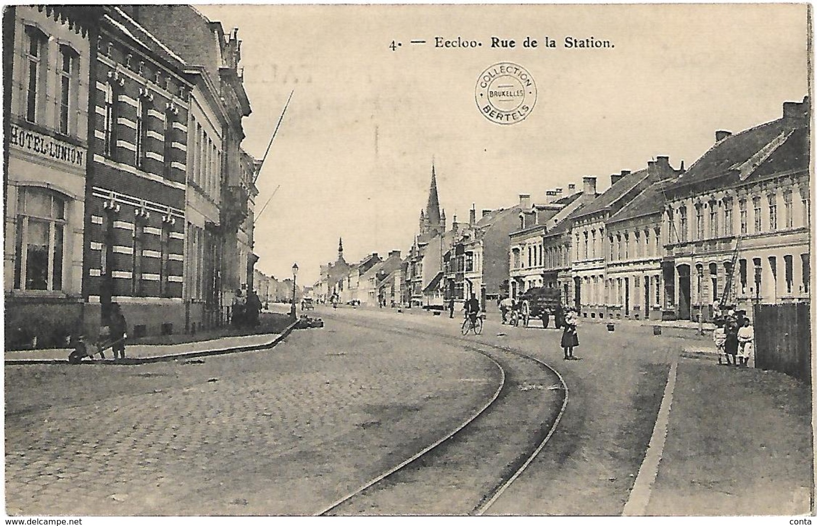 Eecloo - Rue De La Station. - Eeklo