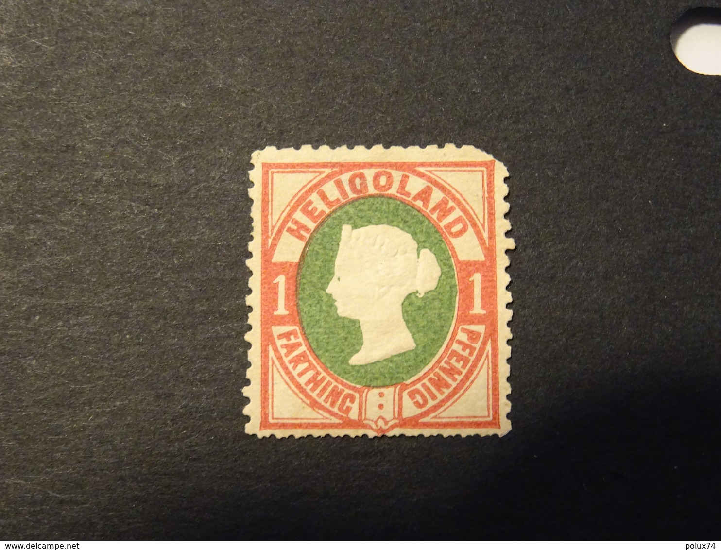 HELIGOLAND  Colonie Britannique 1875 Neuf* SG - Heligoland (1867-1890)