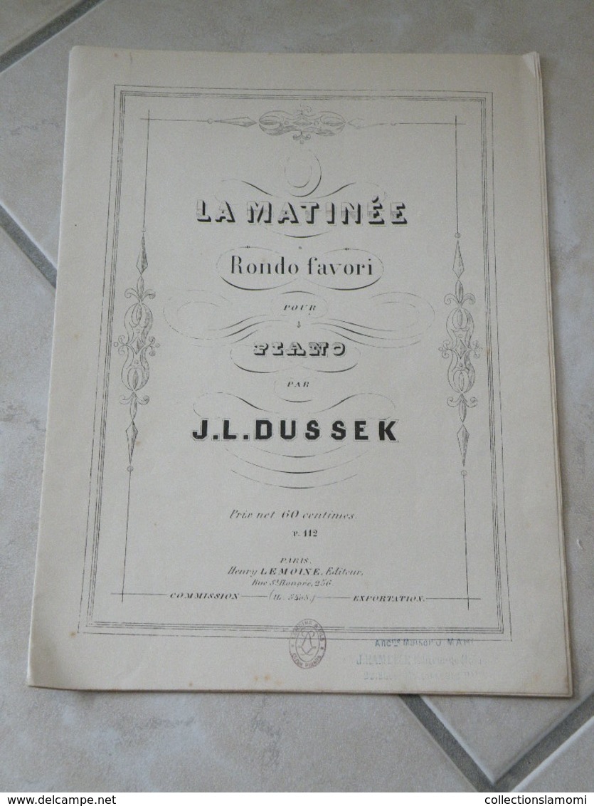 La Matinée - Rondo Favori - Musique Classique Piano (J.L. Dussek) - Tasteninstrumente