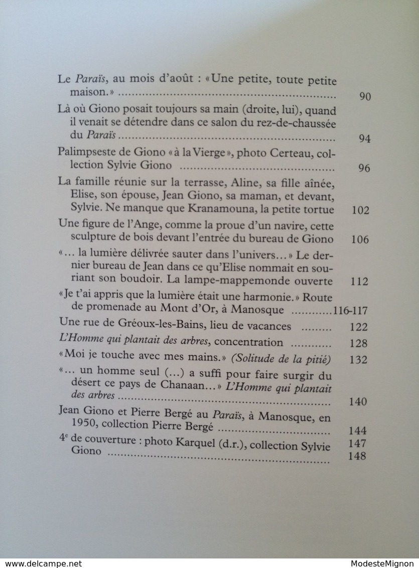 Jean Giono. Le grand western d'Olympia Alberti. Suivi de "Pour saluer Giono". Entretien inédit avec Pierre Bergé.