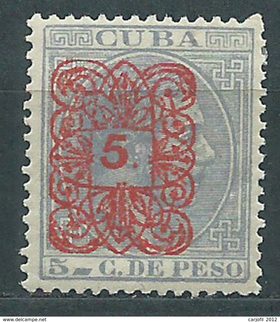 Cuba Sueltos 1883 Edifil 74 * Mh - Cuba (1874-1898)