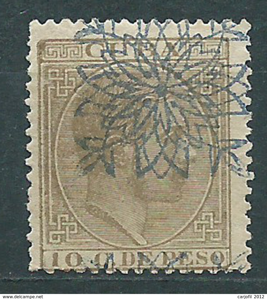 Cuba Sueltos 1883 Edifil 87 * Mh - Cuba (1874-1898)