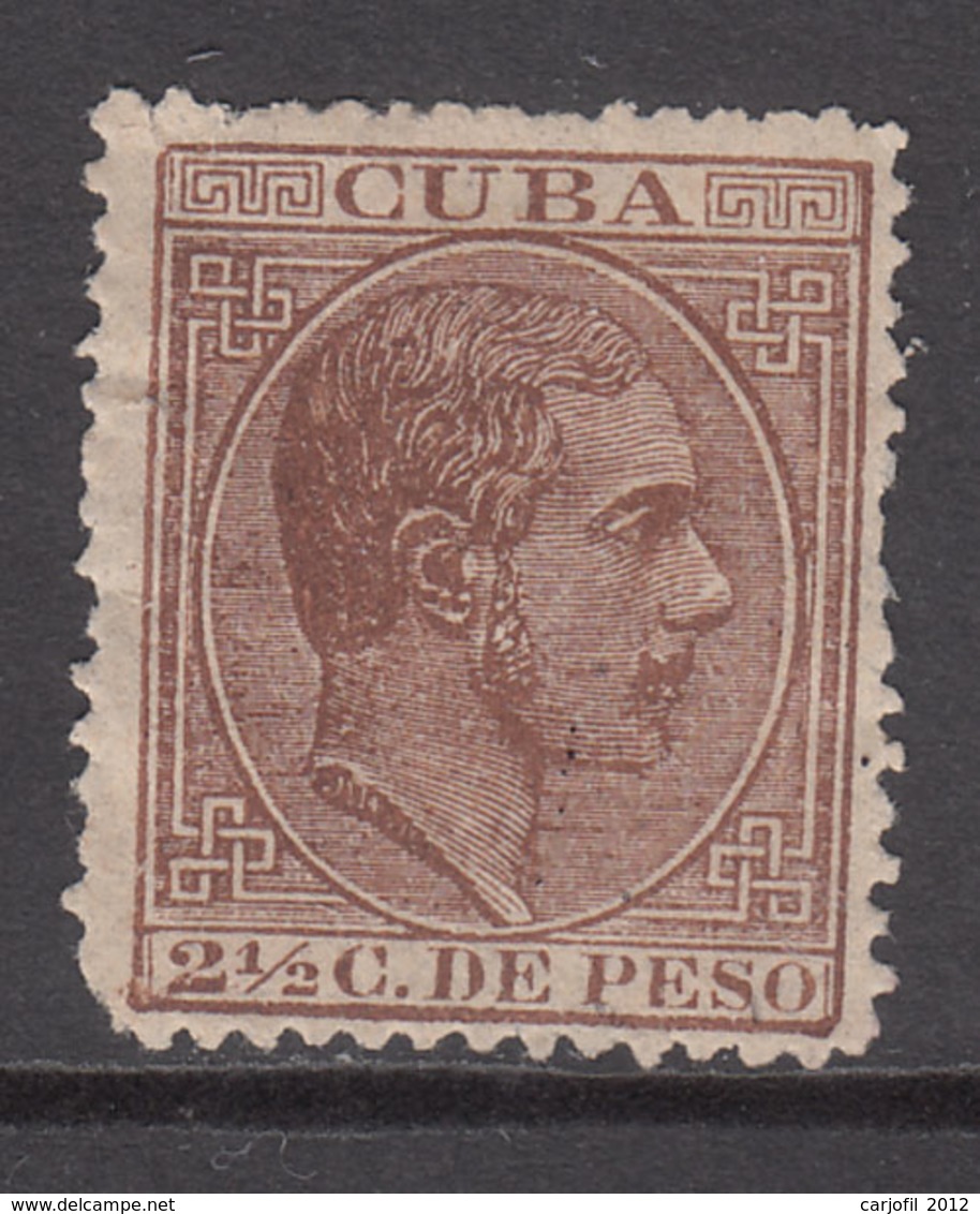 Cuba Sueltos 1883 Edifil 99 (*) Mng - Cuba (1874-1898)