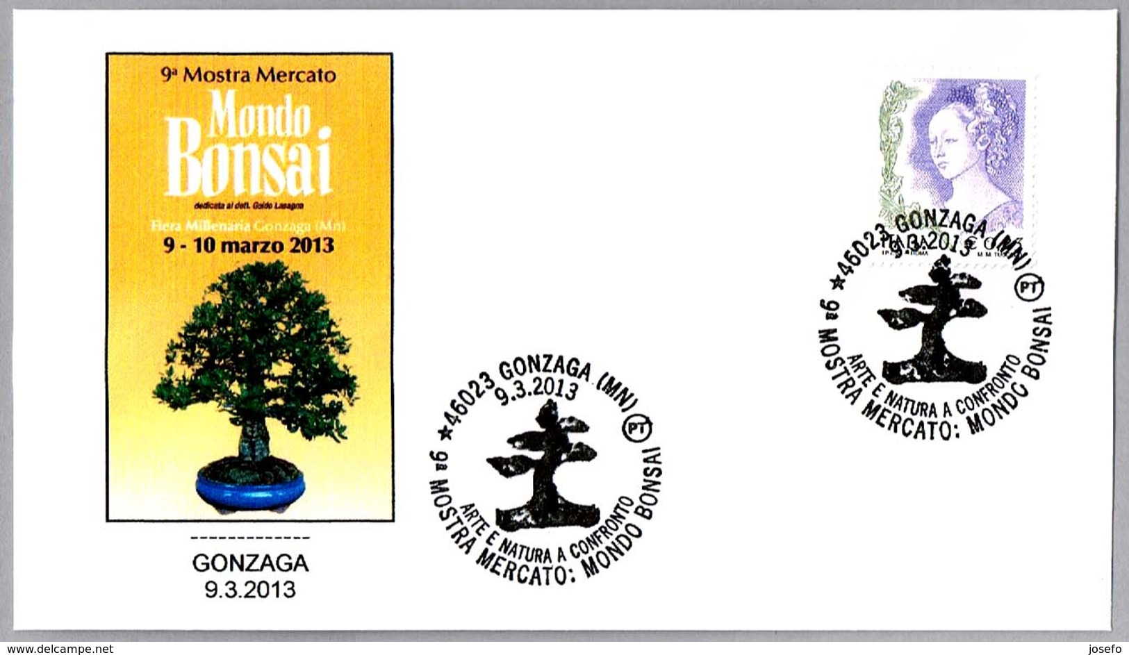 Exposicion MUNDO DEL BONSAI - MONDO BONSAI. Gonzaga, Mantova, 2013 - Otros & Sin Clasificación