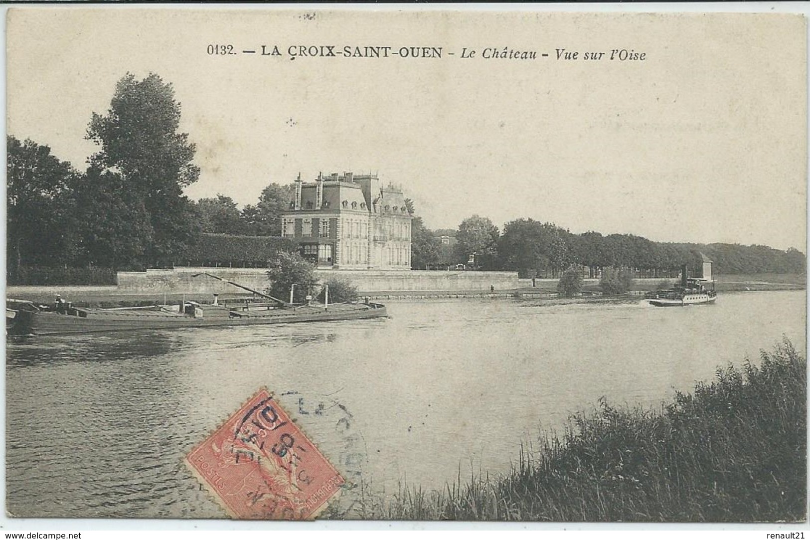 La Croix-Saint-Ouen-Le Château-Vue Sur L'Oise (CPA) - Autres & Non Classés