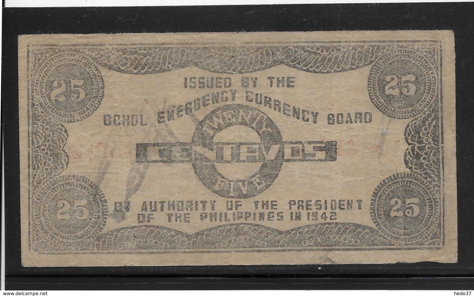 Philippines - 25 Centavos - Pick N°S133 - TTB - Philippines