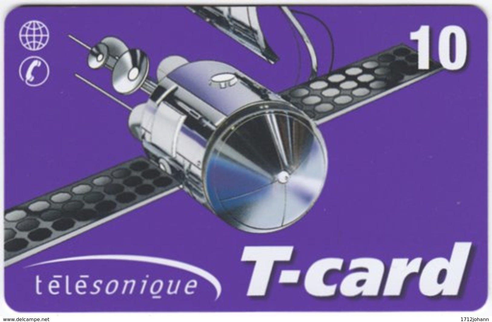 FRANCE C-590 Prepaid - Communication, Satellite - Used - Nachladekarten (Refill)