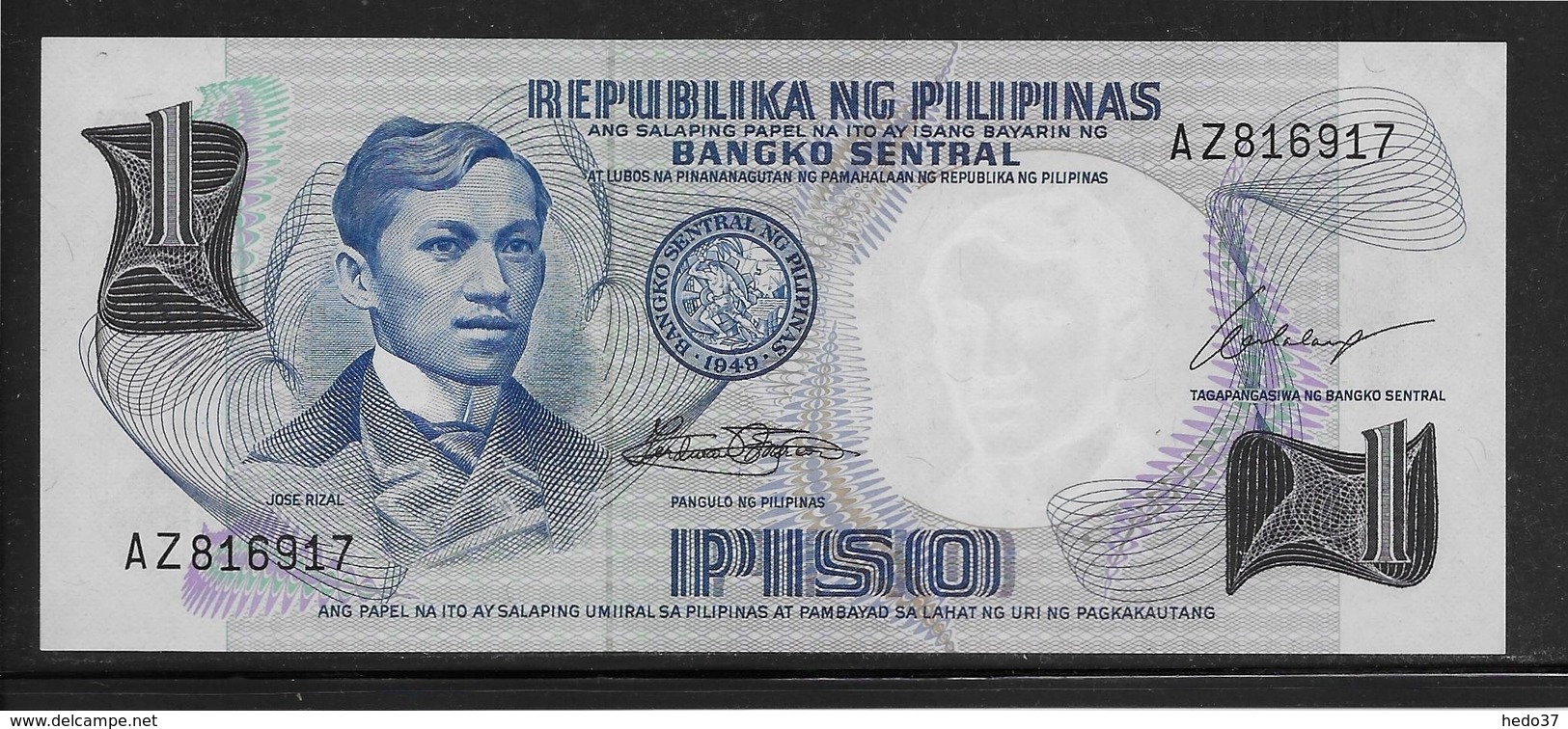 Philippines - 1 Piso - Pick N°142a - NEUF - Philippines