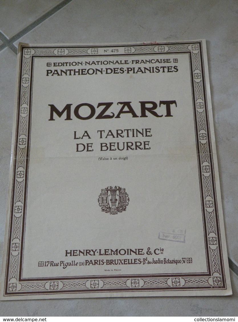 La Tartine De Beurre (W.A. Mozart) - Musique Classique Piano (Panthéon Des Pianistes) - Instruments à Clavier