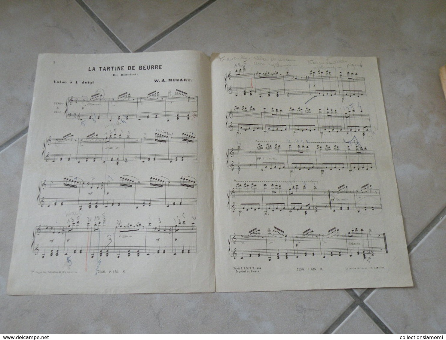La Tartine De Beurre (W.A. Mozart) - Musique Classique Piano (Panthéon Des Pianistes) - Instrumento Di Tecla
