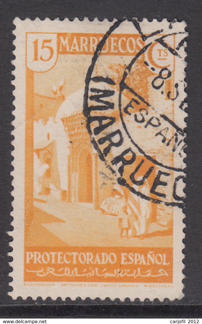 Marruecos Sueltos 1933 Edifil 137 O - Spaans-Marokko