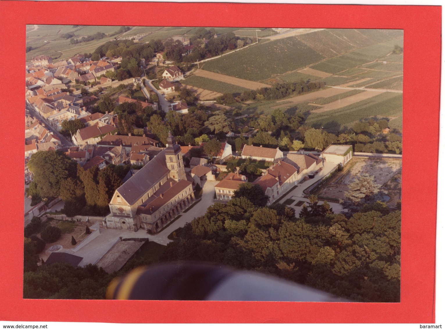 51 ABBAYE D'HAUTVILLERS  Vue Aérienne    Photo E.C.P. ARMEES - Lugares