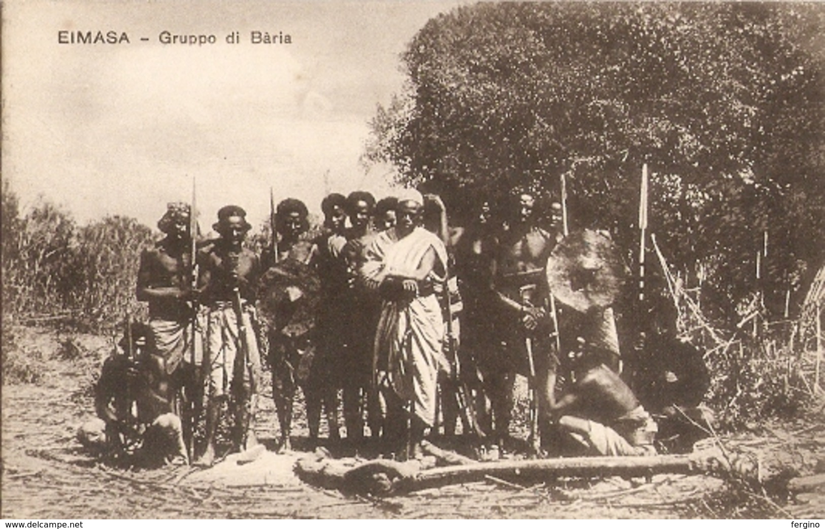 31/FP/19 - COLONIALI -  EIMASA (ERITREA) - Gruppo Di Baria - Altri & Non Classificati