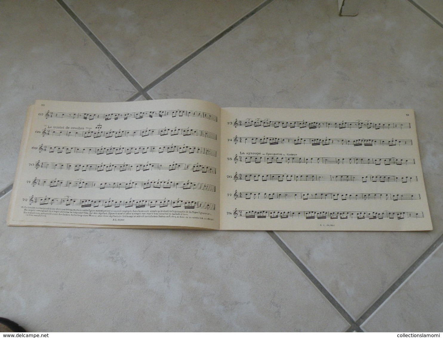 Étude du rythme - Georges Dandelot. Professeur école normale de musique - Musique classique 1935