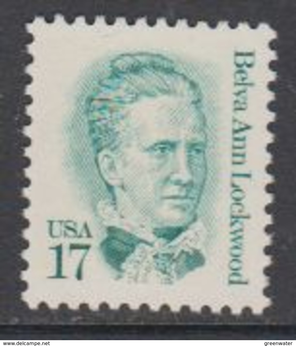 USA 1986 Belva Ann Lockwood 1v ** Mnh (43119K) - Ongebruikt