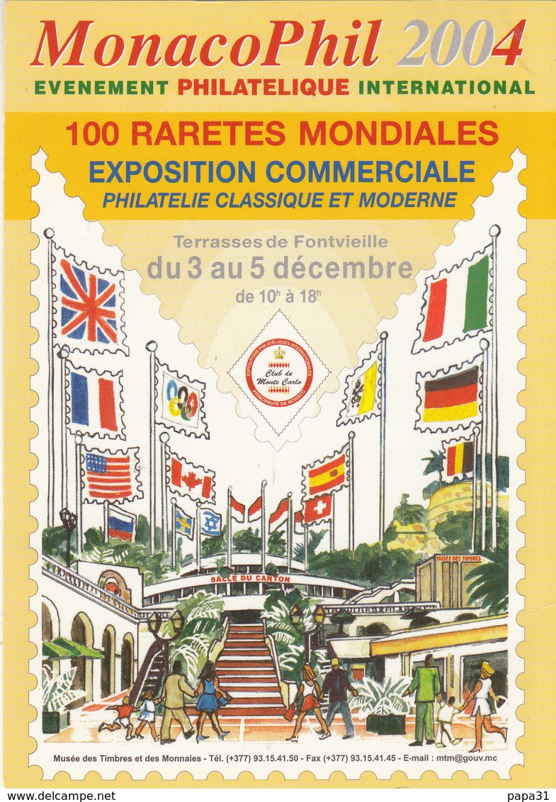 MonacoPhil - EXPOSITION COMMERCIALE - Autres & Non Classés