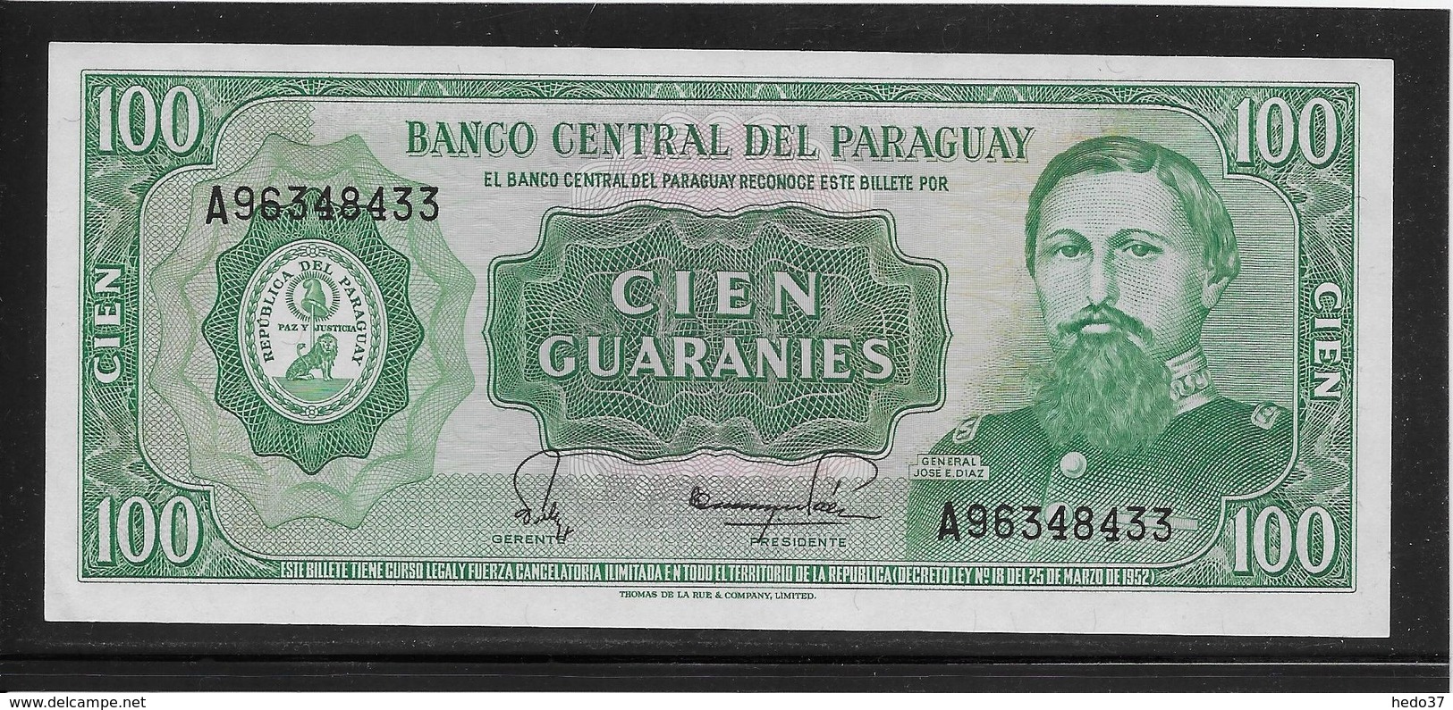 Paraguay - 100 Guaranies - Pick N°205 - NEUF - Paraguay