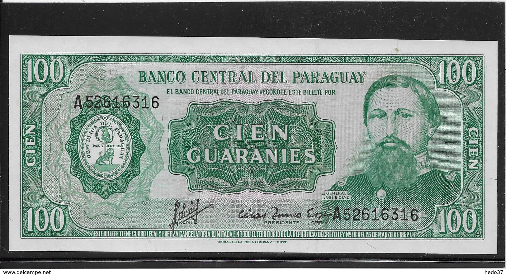 Paraguay - 100 Guaranies - Pick N°205 - NEUF - Paraguay