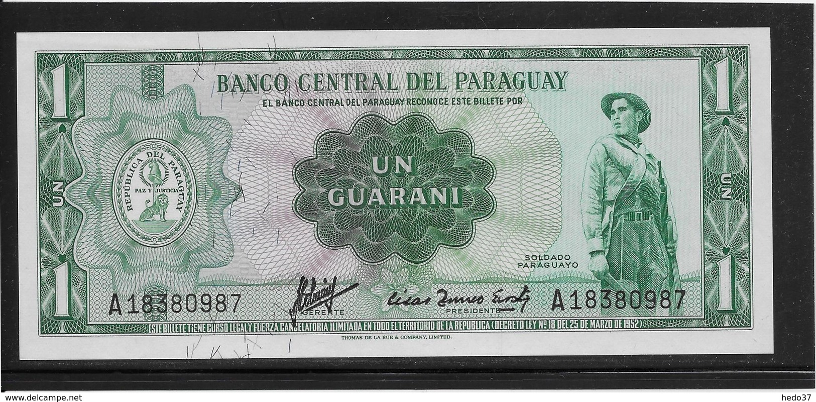 Paraguay - 1 Guaranie - Pick N°193 - NEUF - Paraguay