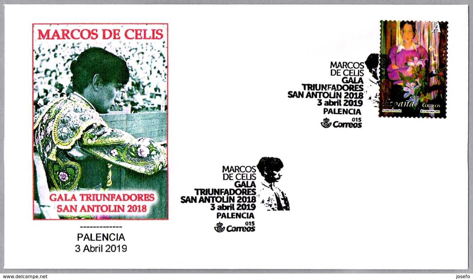 Gala Triunfadores 2019 - MARCOS DE CELIS - Torero - Bullfighter. Palencia 2019 - Otros & Sin Clasificación