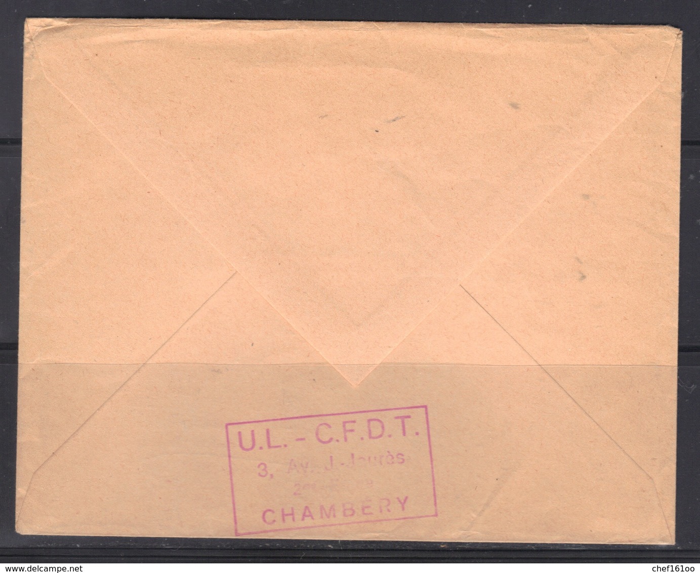 Blason De Guérêt N°1351B, Seul Sur Enveloppe, Au Tarif Imrimés électoraux, Chambéry 1969, Pas Courant. - Tarifs Postaux