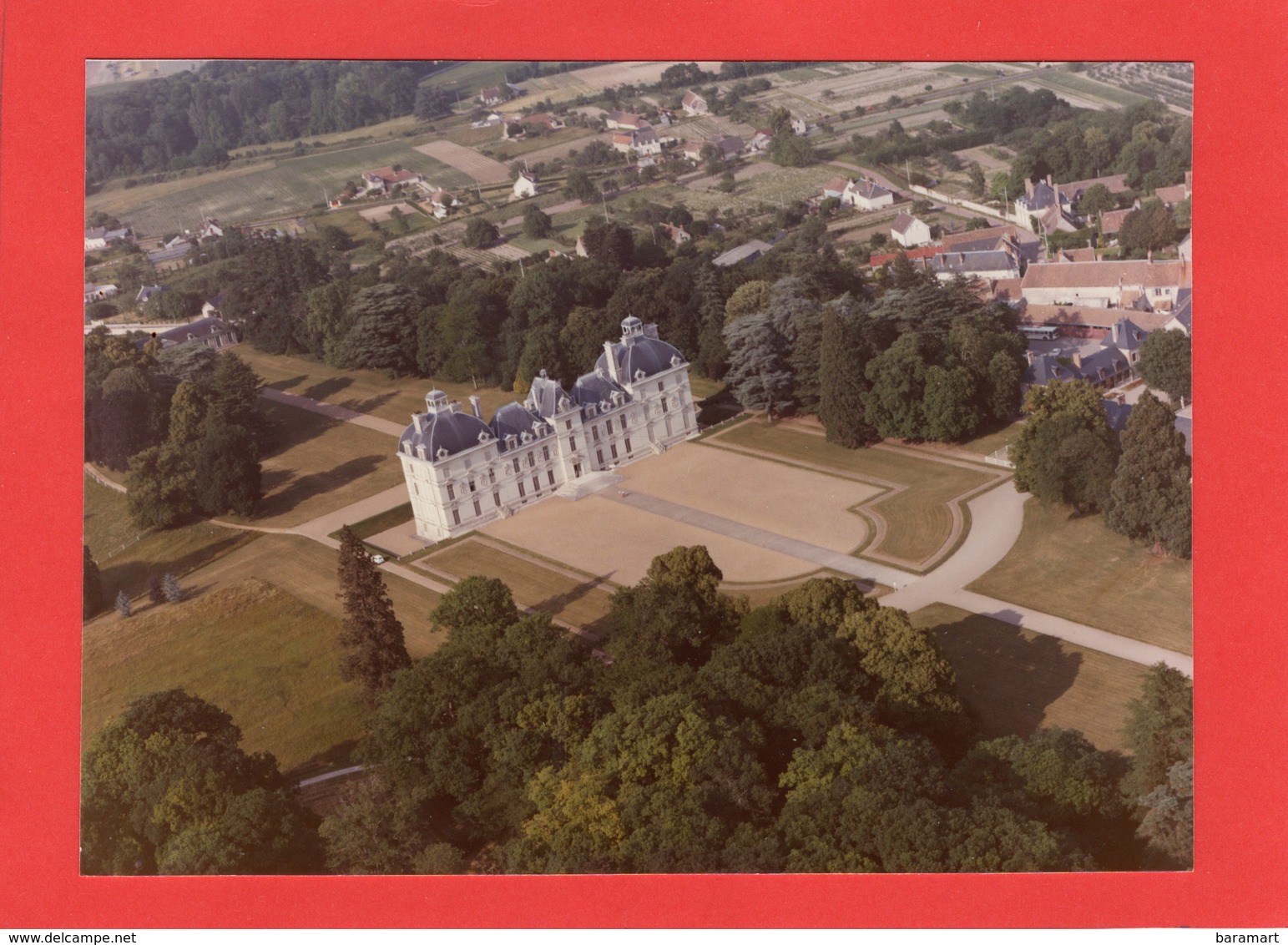 41 CHATEAU DE CHEVERNY Vue Aérienne  Photo E.C.P. ARMEES - Lieux