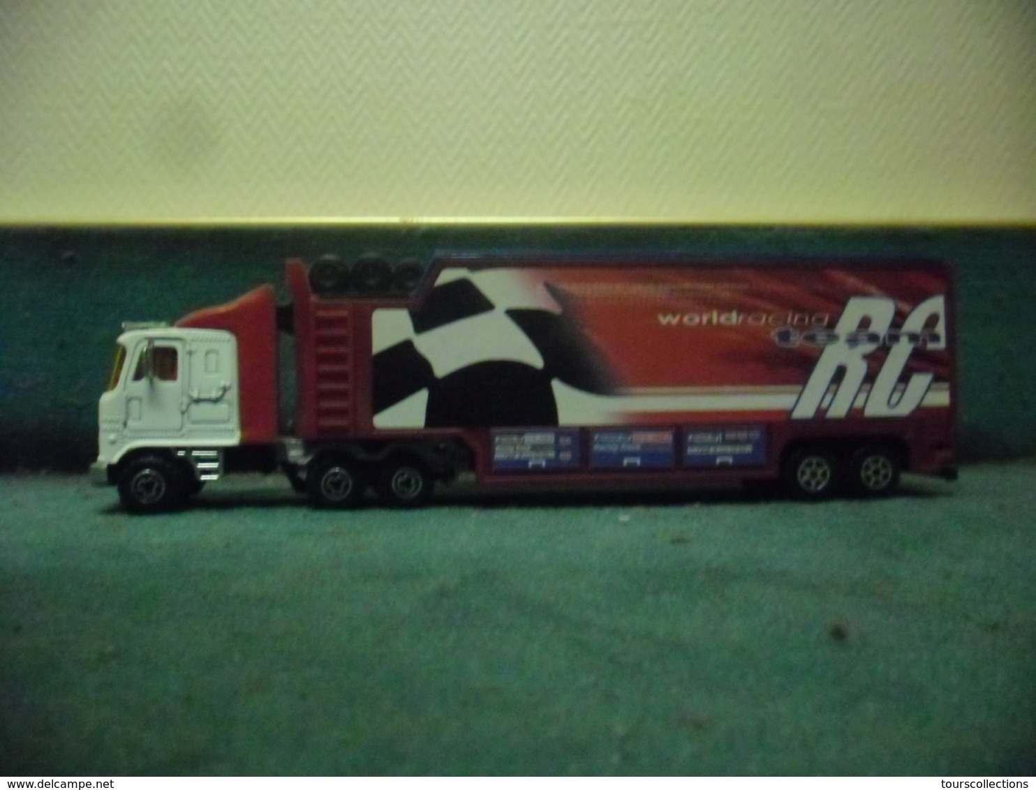 MAJORETTE CAMION F1 Racing Team Sans Les Voitures De Courses (Formule 1) Au 1/60 ° - Occasion Fonctionnel - Majorette