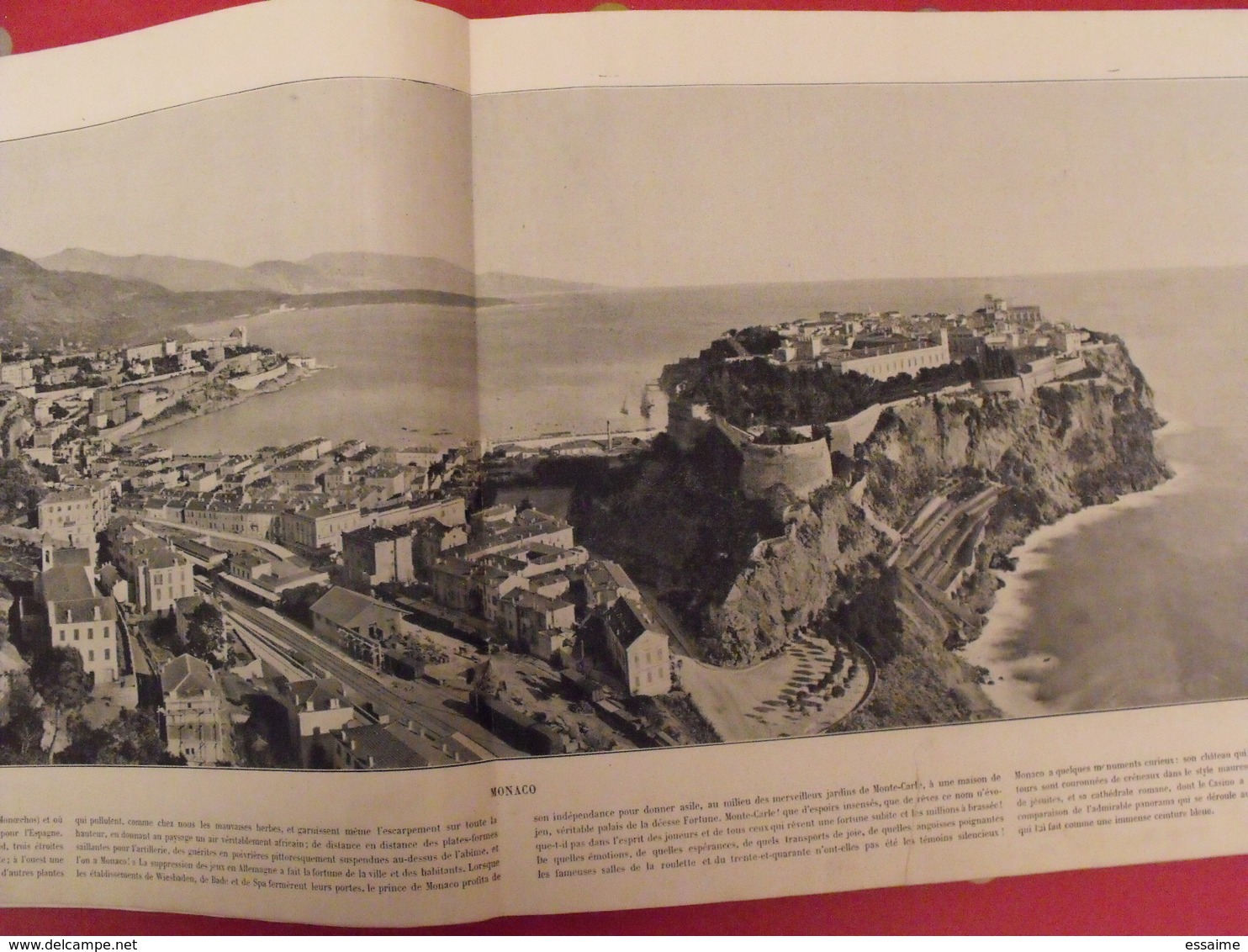 380 photographies. le Panorama. merveilles de la France, Belgique, Suisse, Algérie, Tunisie. Neurdein. 1895 Baschet