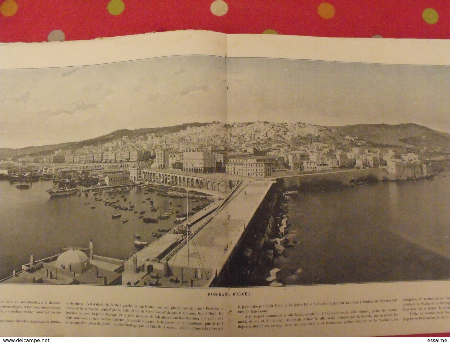 380 photographies. le Panorama. merveilles de la France, Belgique, Suisse, Algérie, Tunisie. Neurdein. 1895 Baschet