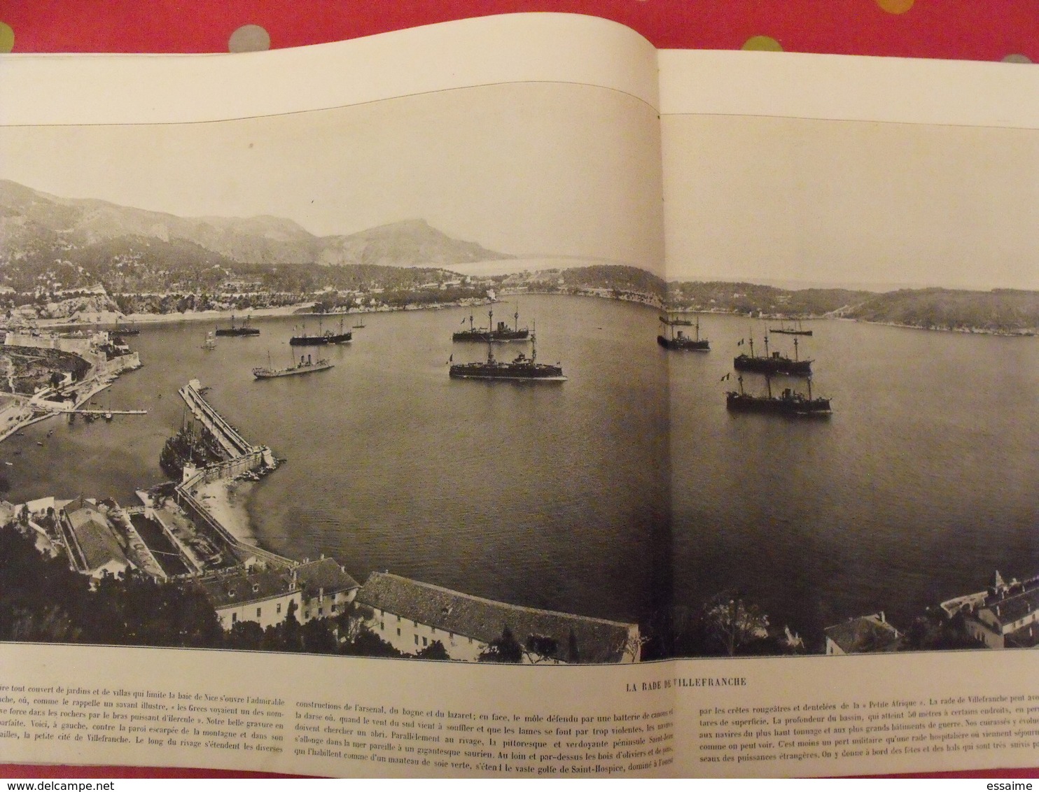 380 photographies. le Panorama. merveilles de la France, Belgique, Suisse, Algérie, Tunisie. Neurdein. 1895 Baschet