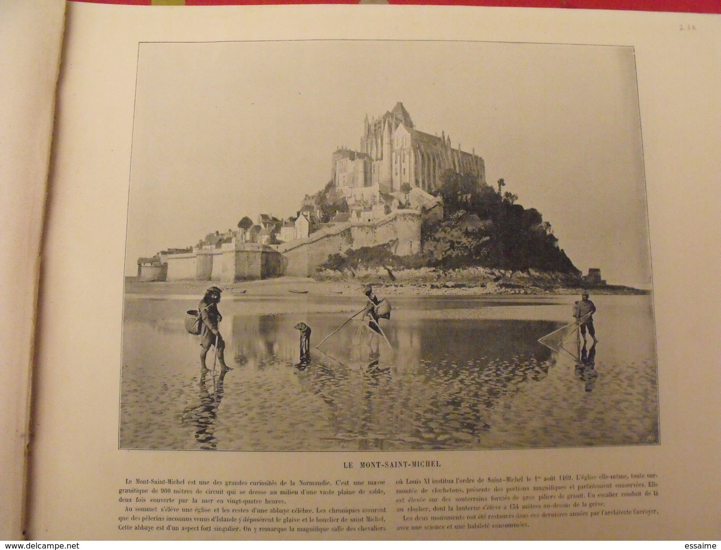 380 photographies. le Panorama. merveilles de la France, Belgique, Suisse, Algérie, Tunisie. Neurdein. 1895 Baschet