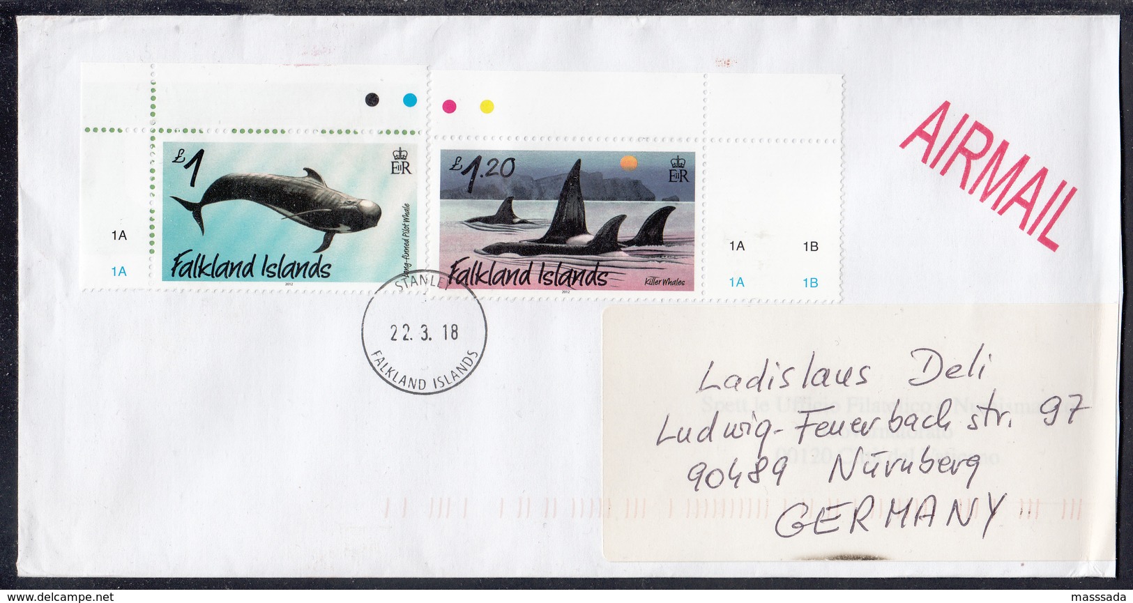 FALKLAND ISLANDS  COVER - Falkland