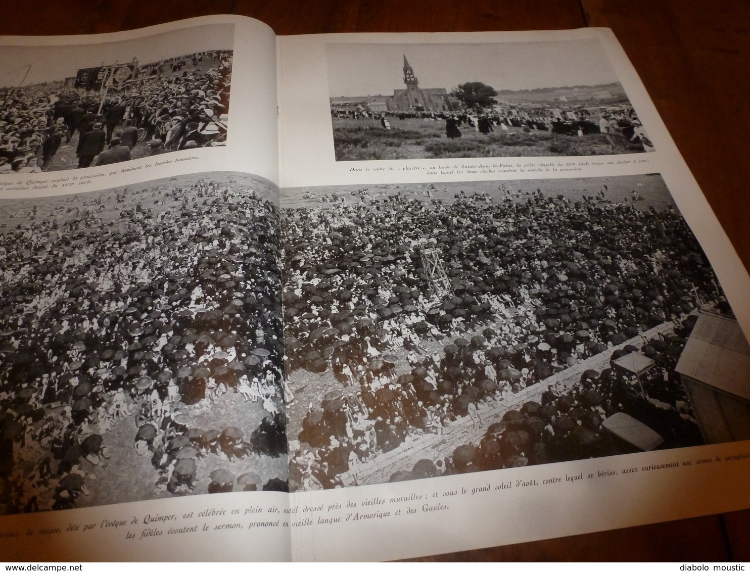 1940 L'ILLUSTRATION :Pardon Breton (Ste-Anne-la-Palue,Folgoat,Quimper);Hotel Sagonne;Joinville; Odyssée Orduna;Carol;etc - L'Illustration