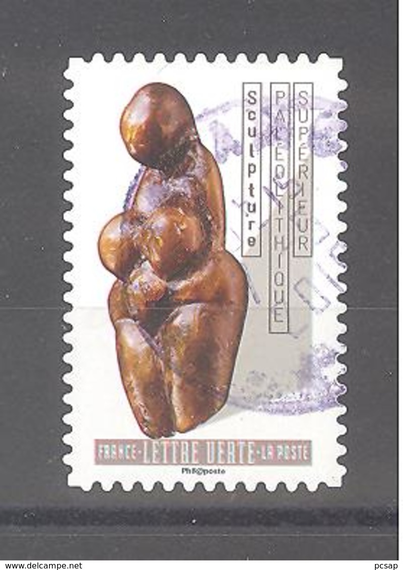 France Autoadhésif Oblitéré (Le Nu Dans L'art - Paléolithique Supérieur) (cachet Rond) - Oblitérés