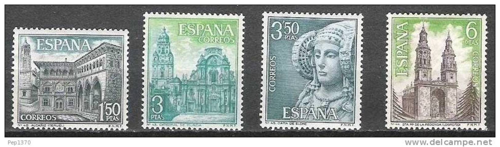 ESPAÑA 1969 - TURISMO - EDIFIL Nº 1935/1938 - Yvert 1589-1592 - Nuevos