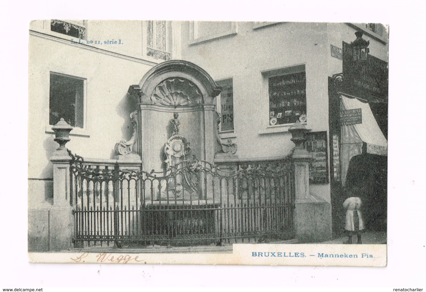 Manneken-Pis.Expédié à Anvers. - Personnages Célèbres