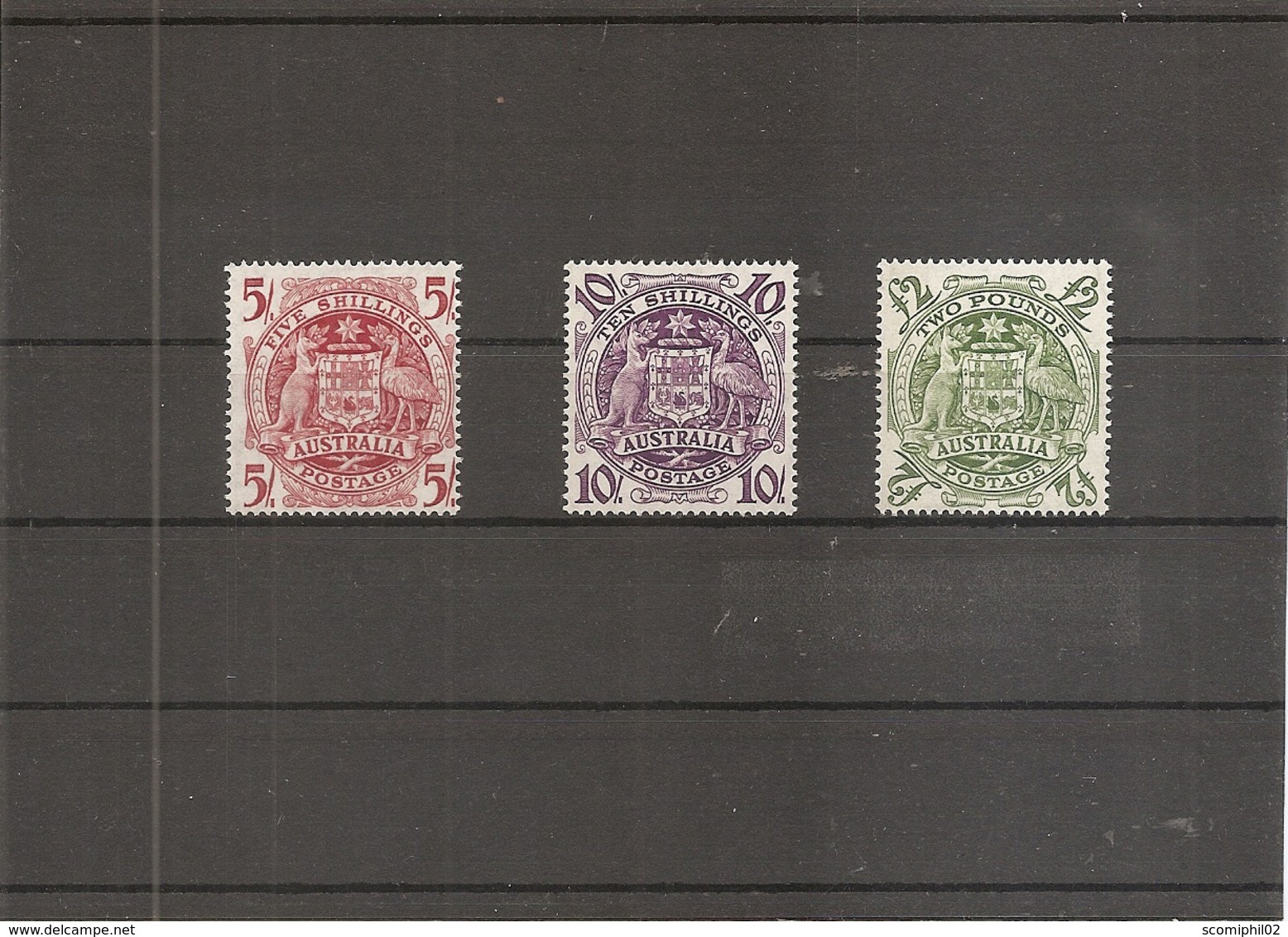 Australie ( 164 / 165 / 167 XXX -MNH) - Neufs