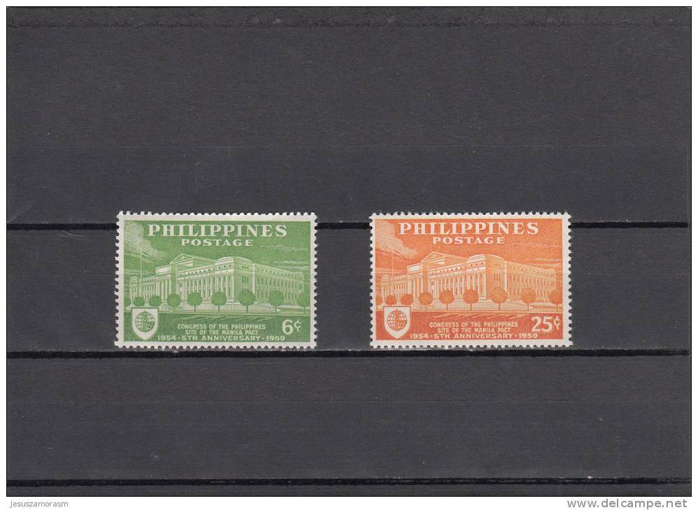 Filipinas Nº 487 Al 488 - Filippijnen