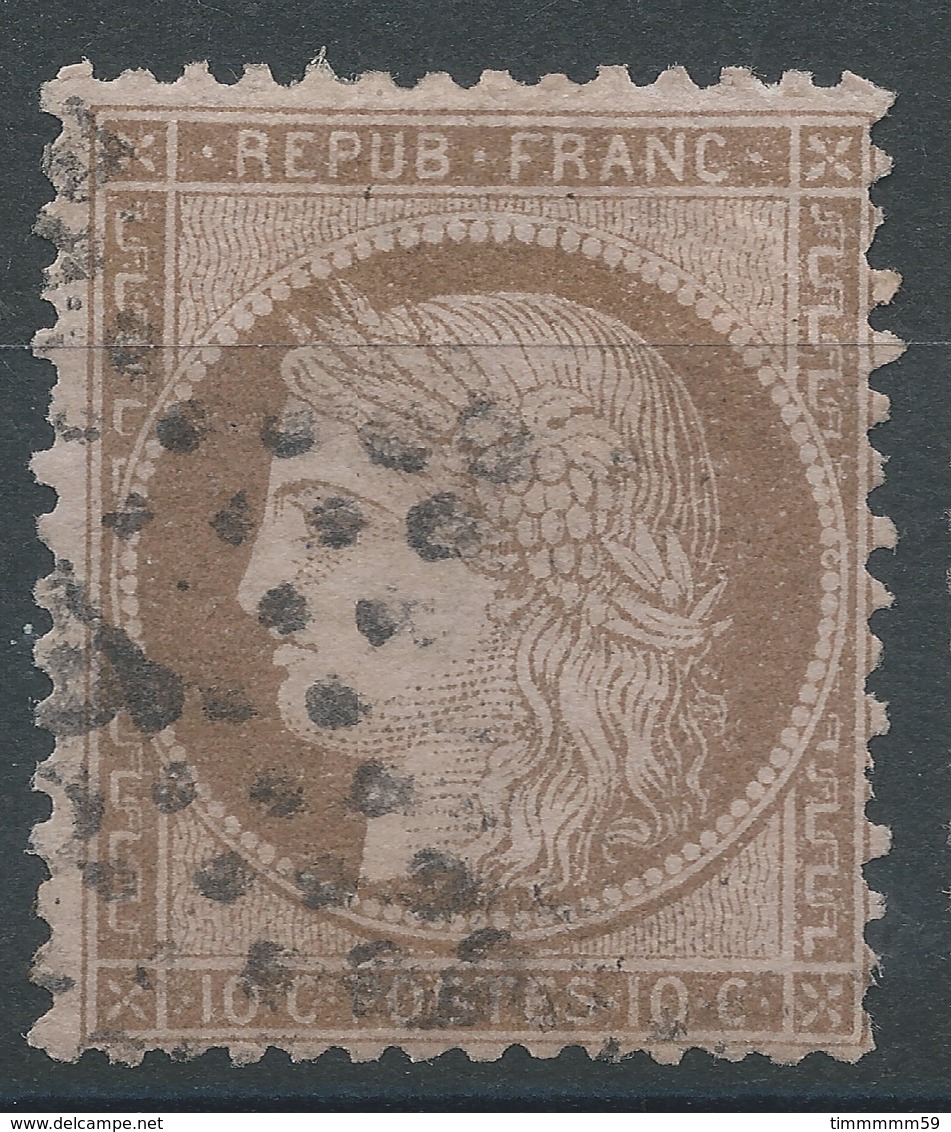 Lot N°49042  N°58, Oblit étoile Chiffrée De PARIS - 1871-1875 Cérès