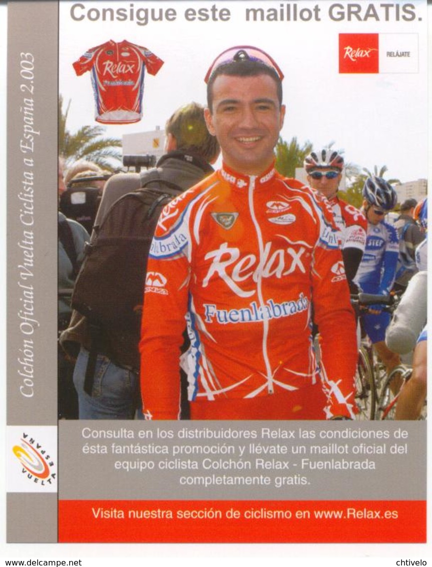 Cyclisme, Santi Blanco, Papier Souple - Cyclisme