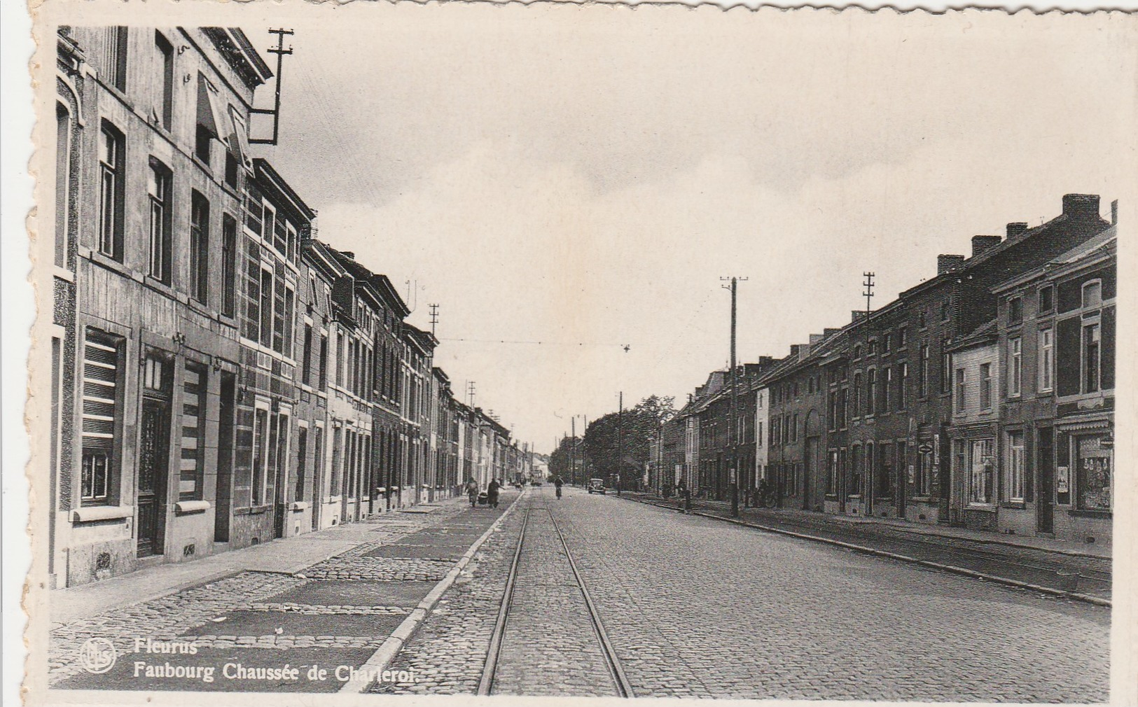 Fleurus , Chaussée De Charleroi ( Rail Du Tram ) - Fleurus