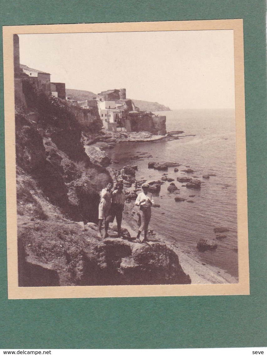 CASTELLAMARE Del GOLFO Sicile 1926 Photo Amateur Format Environ 6,5 Cm Sur 5 Cm ITALIE - Luoghi