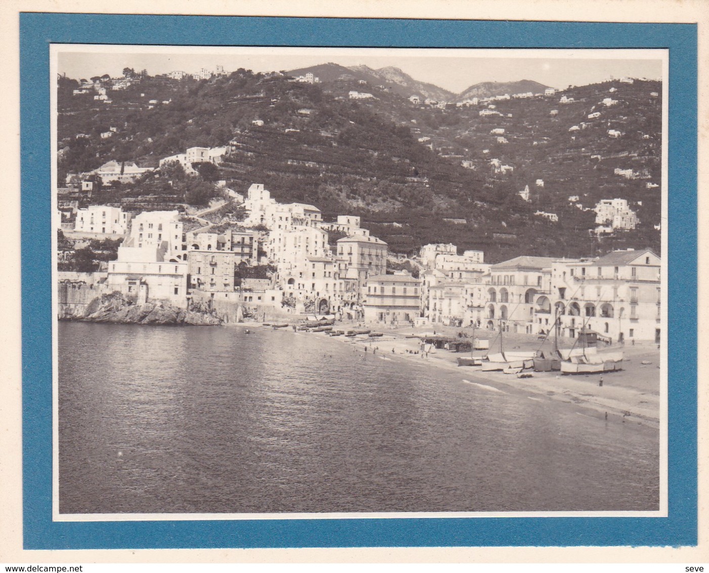 MINORI SICILIA  ITALIA Août 1926 Photo Amateur Format Environ 6,5 Cm X 5,5 Cm - Luoghi