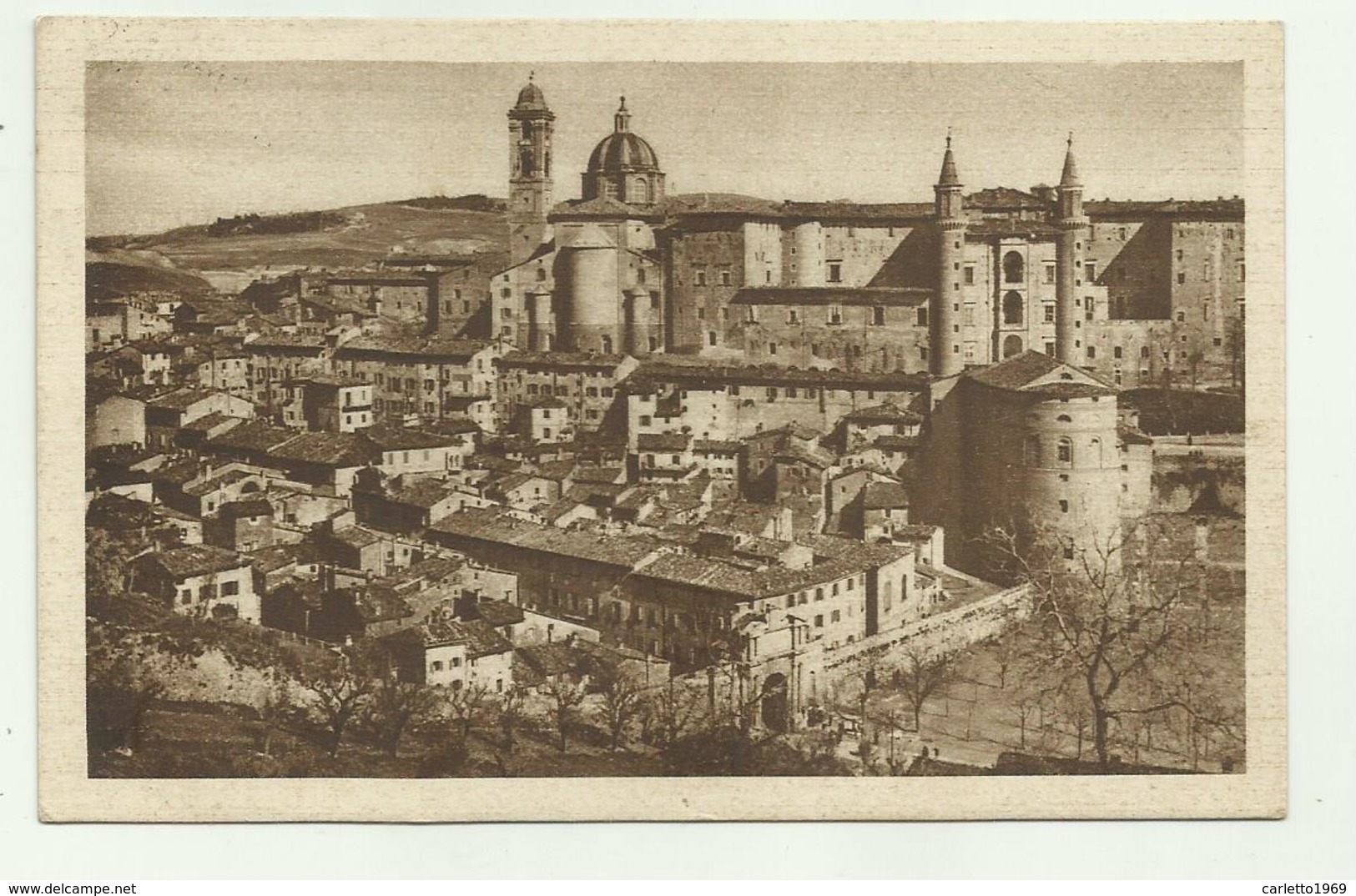 URBINO ARTISTICA E PITTORESCA - 1936 VIAGGIATA FP - Urbino