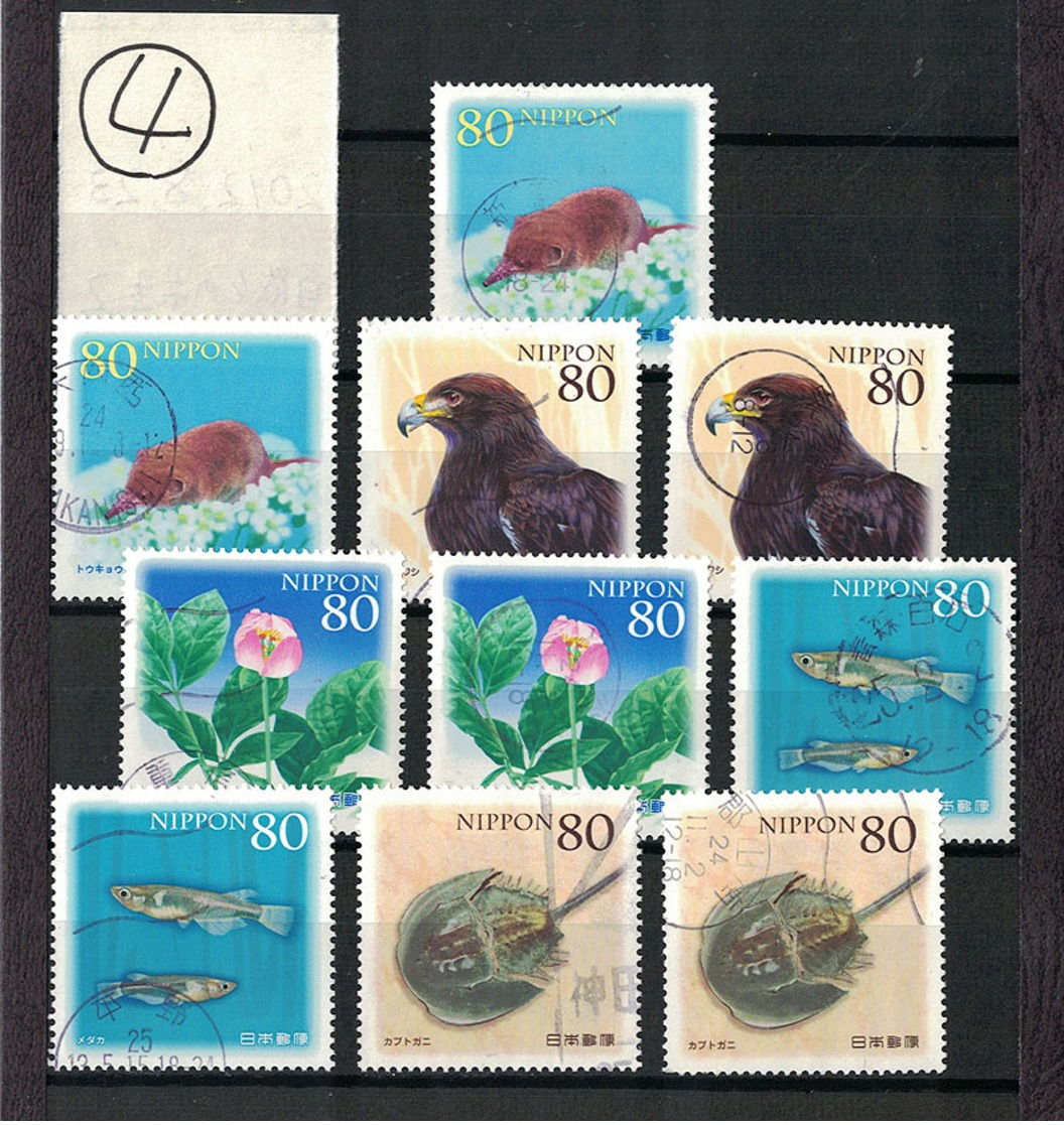 Japan 2012.08.23 Harmony With Nature Series 2nd (used)④ - Used Stamps