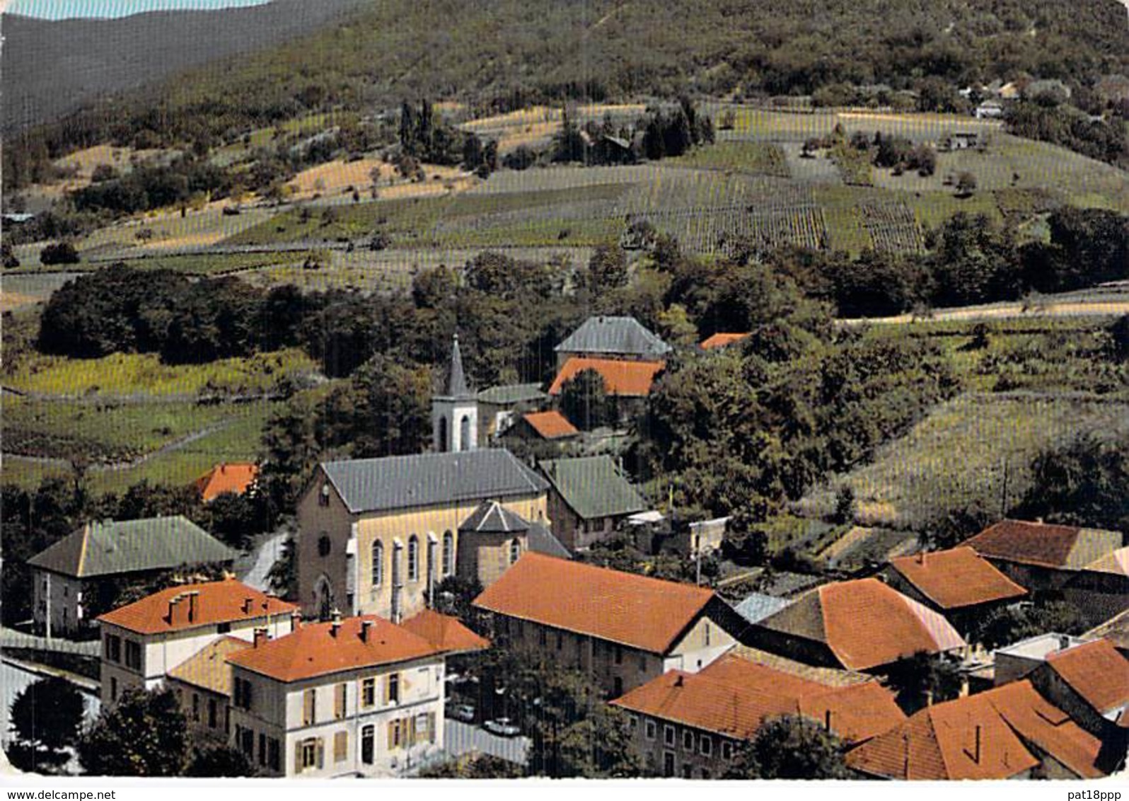 ** 73 - RUFFIEUX : Le Quartier De L'Eglise - CPSM Grand Format - Savoie - Ruffieux