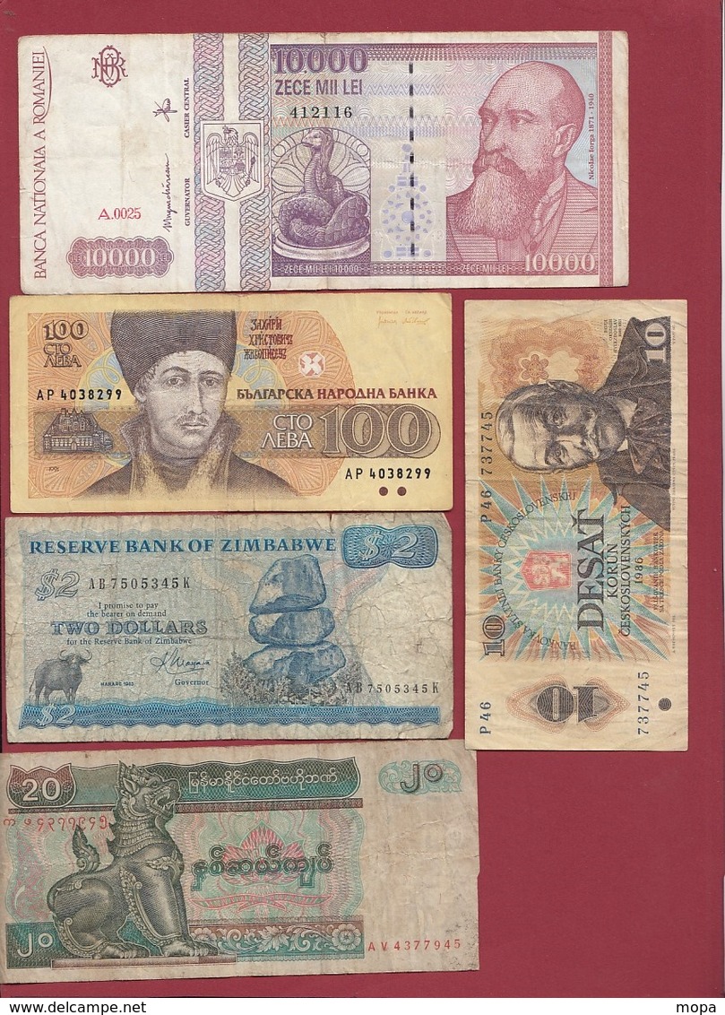 Pays Du Monde 40 Billets Dans L 'état Lot N °2 - Lots & Kiloware - Banknotes